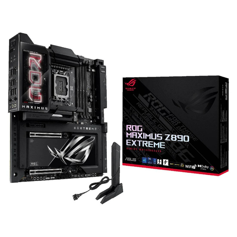 Asus ROG Maximus Z890 Extreme LGA 1851 DDR5 E-ATX Gaming Motherboard - اللوحة الأم